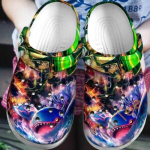 Legendary Pokemon Neon Unisex Classic Clogs For Fans Unisex Gifts 2025