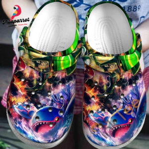 Legendary Pokemon Neon Unisex Classic Clogs For Fans Unisex Gifts 2025
