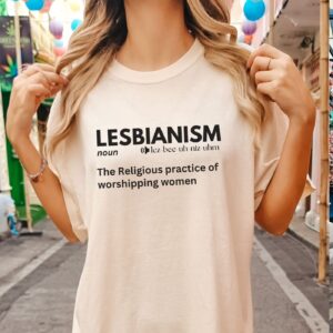 Lesbian Pride Shirt - WLW Sapphic LGBTQ Clothing by Chappell Roan 3