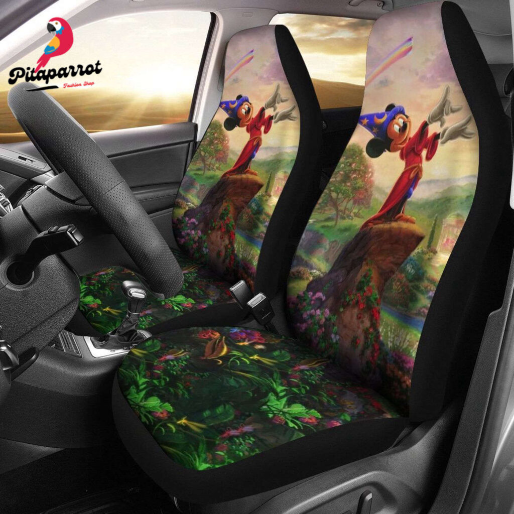 Magician Mickey Mouse Car Seat Cover – Fun and Magical Disney Design Magician Mickey Mouse Car Seat Cover – Fun and Magical Disney Design