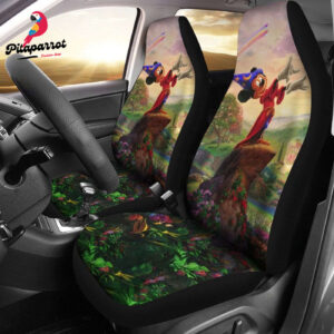 Magician Mickey Mouse Car Seat Cover - Fun and Magical Disney Design