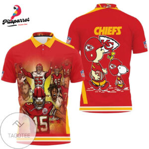 Snoopy Kansas City Chiefs AFC West Division Champions Super Bowl 2021 Polo Shirt