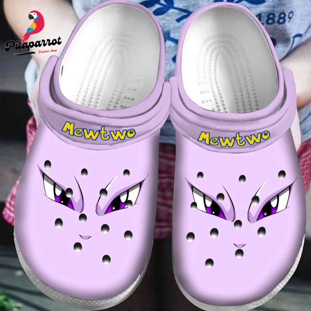 Mewtwo Pokemon So Cute Pink Clogs Shoes Mewtwo Pokemon So Cute Pink Clogs Shoes