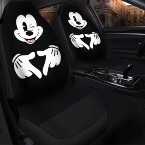 Mickey Disney Car Seat Cover – Mice Love Hand Design for Disney Fans