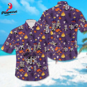 Mickey and Friends Halloween Mummy Hawaiian Shirt - All Over Print Button Up for Summer