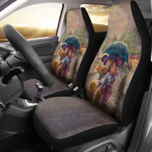Mickey and Minnie Cute Car Seat Cover – Adorable Disney Design for Kids
