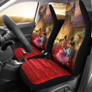 Mickey and Minnie Disney Cartoon Car Seat Cover – Cute and Stylish Protection