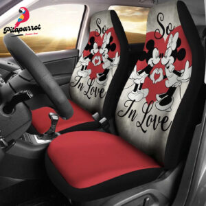 Mickey Love Minnie Car Seat Cover: Adorable Disney Design for Ultimate Protection