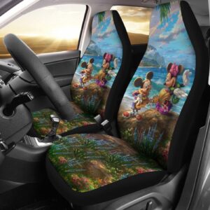 Mickey Minnie Disney Cartoon Car Seat Cover – Cute and Protective Design