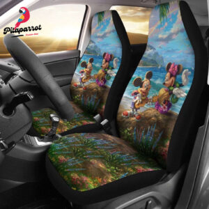 Mickey Minnie Disney Cartoon Car Seat Cover - Cute and Protective Design