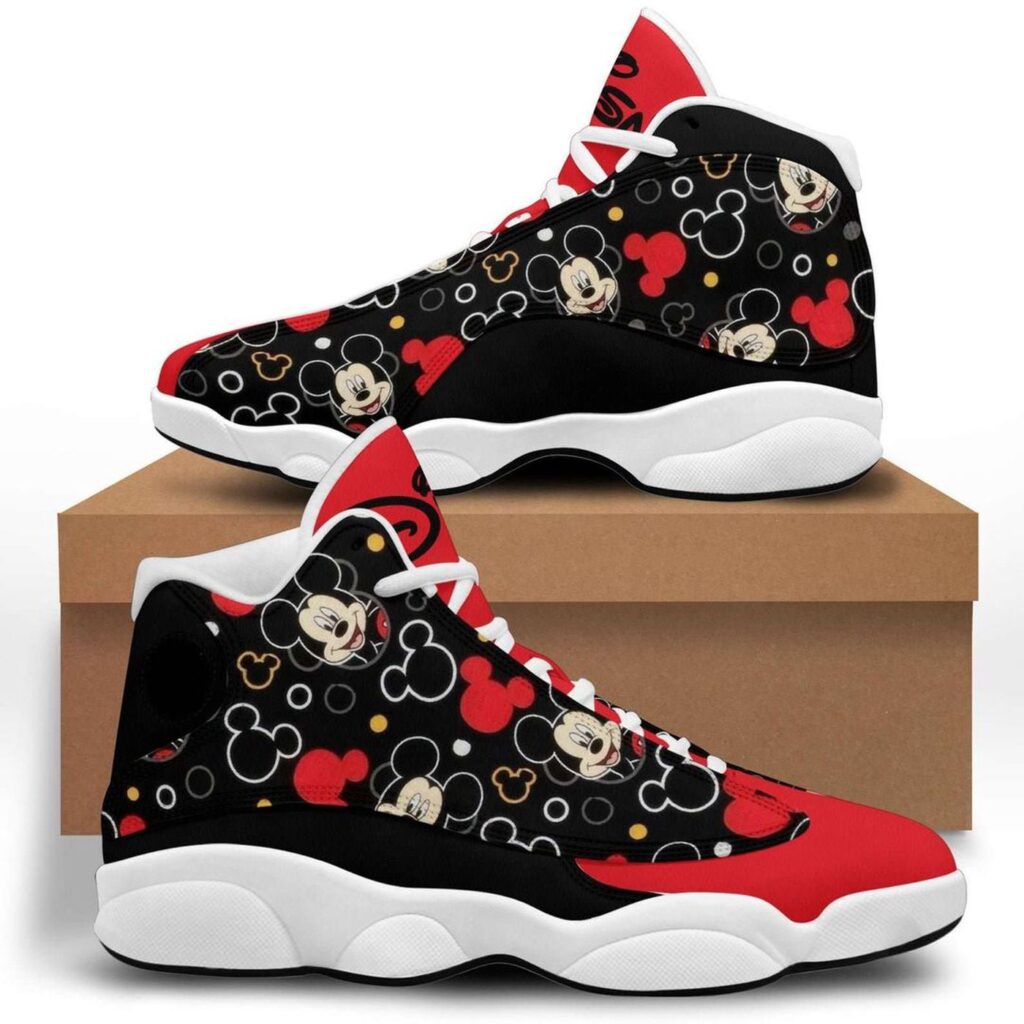 Mickey Mouse Air Jordan 13 Sneaker Custom For Fans  Gift for Men Women