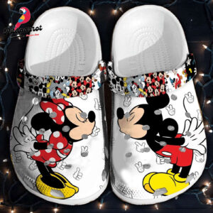 Mickey Mouse And Minnie LoverClogs-Shoes-Slippers Clogband Clogs