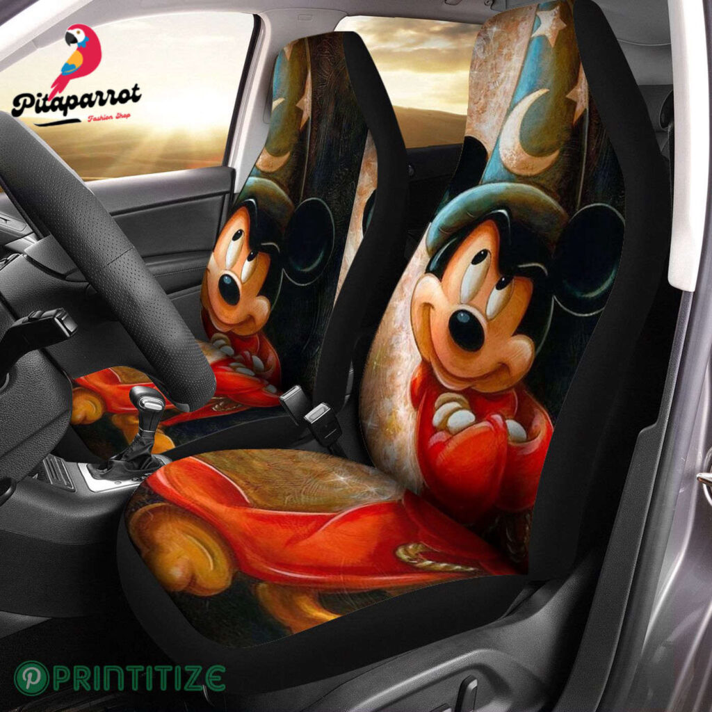 Mickey Mouse Cute Car Seat Cover – Disney Cartoon Theme for Kids Mickey Mouse Cute Car Seat Cover – Disney Cartoon Theme for Kids
