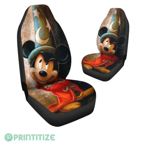 Mickey Mouse Cute Car Seat Cover – Disney Cartoon Theme for Kids