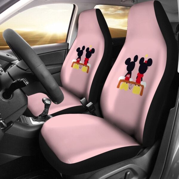 Mickey Mouse Disney Cartoon Car Seat Cover – Cute & Durable Protection!