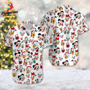 Mickey Mouse & Friends Christmas Hawaiian Shirt Collection