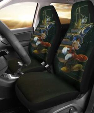Mickey Mouse Funny Cartoon Car Seat Cover – Cute Disney Character Design