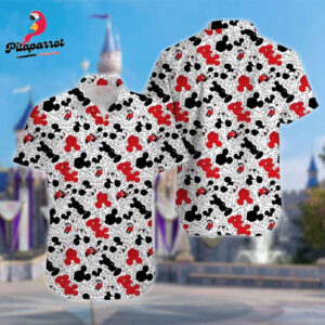 Mickey Mouse Hawaiian Shirt - Fun Cartoon Character Beach Tee for Summer Vacation