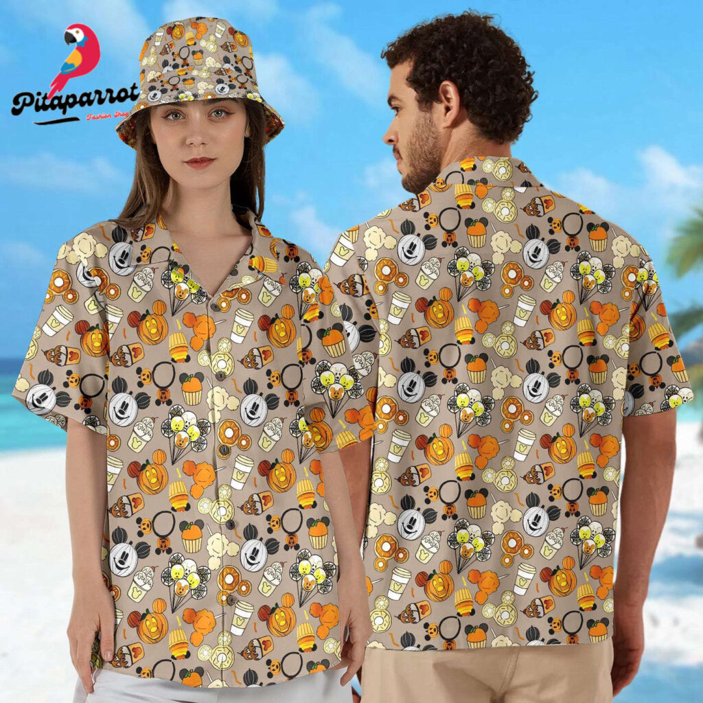 Mickey Mouse Hawaiian Shirt Junk Food Hawaii Halloween Pumpkin All Over Print Shirt Mickey Mouse Hawaiian Shirt Junk Food Hawaii Halloween Pumpkin All Over Print Shirt