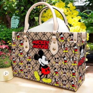Disney Mickey Mouse Leather Handbag – Perfect Women s Gift