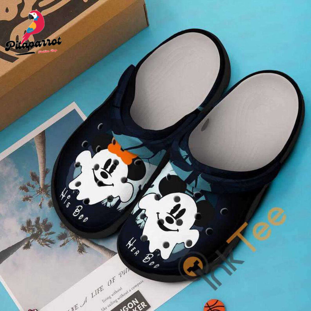 Minnie And Mickey Mouse Couple Boo Cosplay Clogs Clogband Clogs Shoes Minnie And Mickey Mouse Couple Boo Cosplay Clogs Clogband Clogs Shoes