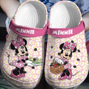 Minnie Mouse ChefClogs-Shoes 3D Clog Shoes