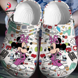 Minnie Mouse NurseClogs-Shoes 3D Clog Shoes