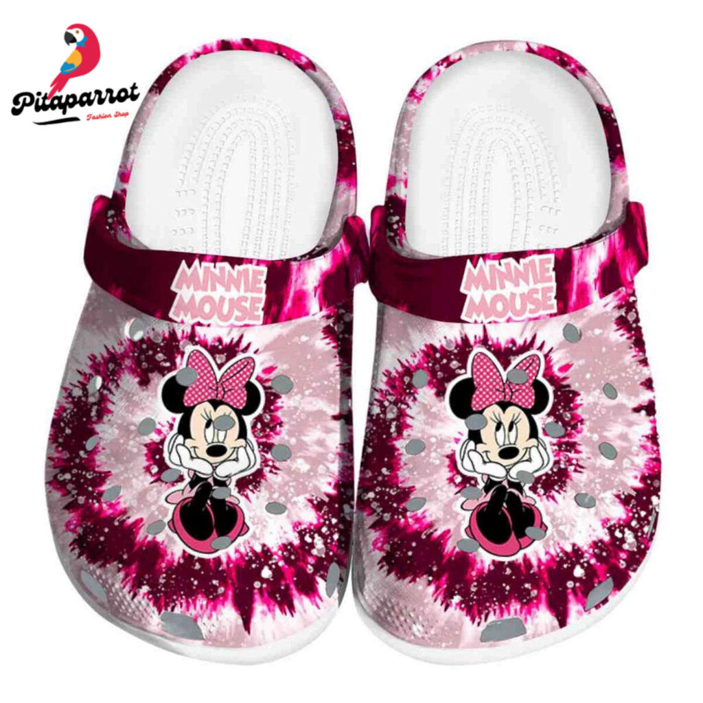 Minnie Mouse Radiant Burst Effect Clogs For Kids And Adults Minnie Mouse Radiant Burst Effect Clogs For Kids And Adults