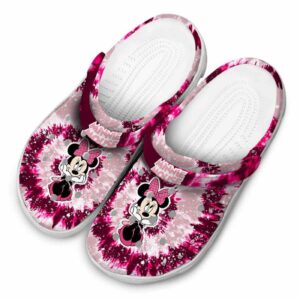 Minnie Mouse Radiant Burst Effect Clogs For Kids And Adults