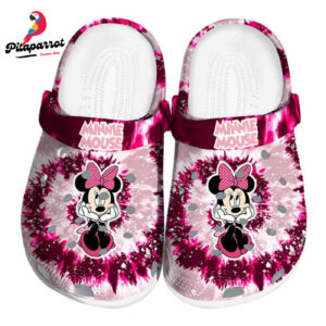 Minnie Mouse Radiant Burst Effect Clogs For Kids And Adults