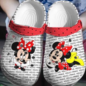 Minnie Mouse StyleClogs-Shoes 3D Clog Shoes