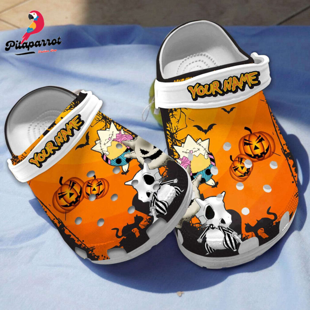 Orange Halloween Pokemon Clogs Orange Halloween Pokemon Clogs