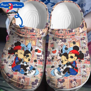 Personalized ComfortDisney Style Mickey MinnieClogs-Shoes 3D Clog Shoes