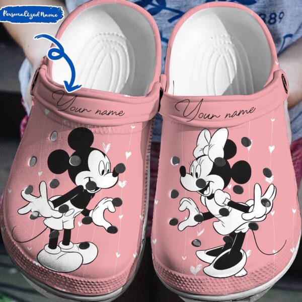 Personalized Disney Joy Mickey MinnieClogs-Shoes 3D Clog Shoes