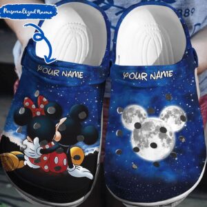 Personalized Mickey Minnie MoonClogs-Shoes 3D Clog Shoes