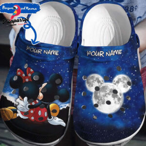 Personalized Mickey Minnie MoonClogs-Shoes 3D Clog Shoes