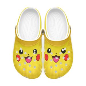 Pikachu Pokemon” Custom Clogs Shoes