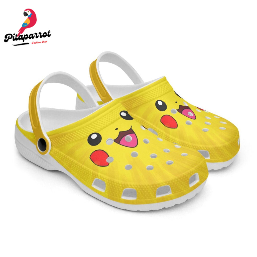 Pikachu Pokemon” Custom Clogs Shoes Pikachu Pokemon” Custom Clogs Shoes
