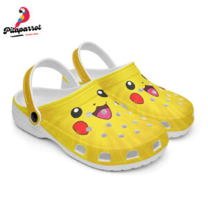 Pikachu Pokemon'' Custom Clogs Shoes