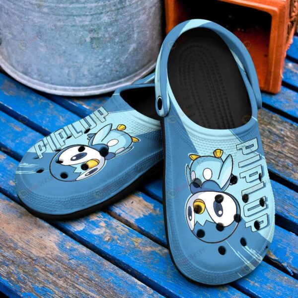 Piplup Water Type Pokemon CuteCrocs-Shoes Classic Clogs Shoes In Blue