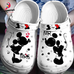 Playful Pair Mickey MinnieClogs-Shoes 3D Clog Shoes Add Joy to Your Every Step
