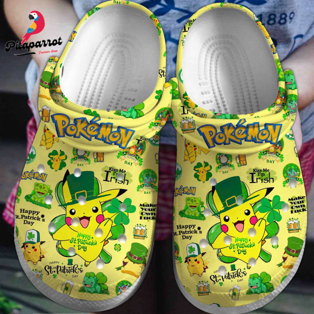 Pokemon AnimeCrocs Crocband Clogs Shoes Comfortable For Men Women Pokemon AnimeCrocs Crocband Clogs Shoes Comfortable For Men Women