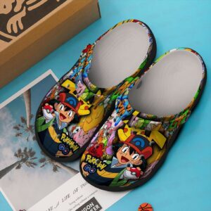 Pokemon Ash Ketchum Unisex Classic Clogs For Fans Unisex Gifts 2025
