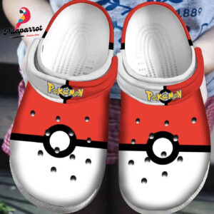 Pokemon Ball Crocs Shoes For Pikachu Fans Clogs Crocband Shoes