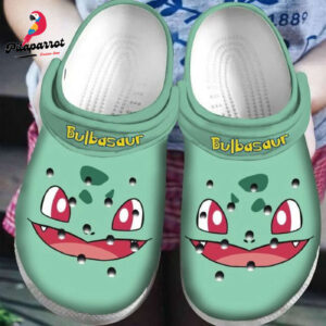 Pokemon Bulbasaur In Green Unisex Classic Clogs For Fans Unisex Gifts 2025
