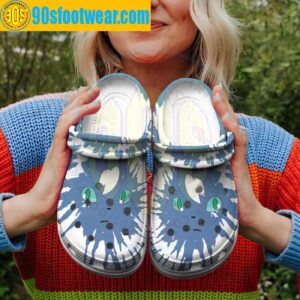 Pokemon Crocs – Meowstic Tie Dye Face Custom Classic Clog Gift