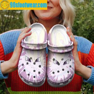 Pokemon Crocs – Mewtwo Tie Dye Face Custom Classic Clog Gift