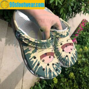 Pokemon Crocs – Snorlax Tie Dye Face Custom Classic Clog Gift