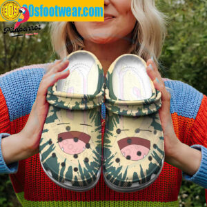Pokemon Crocs – Snorlax Tie Dye Face Custom Classic Clog Gift