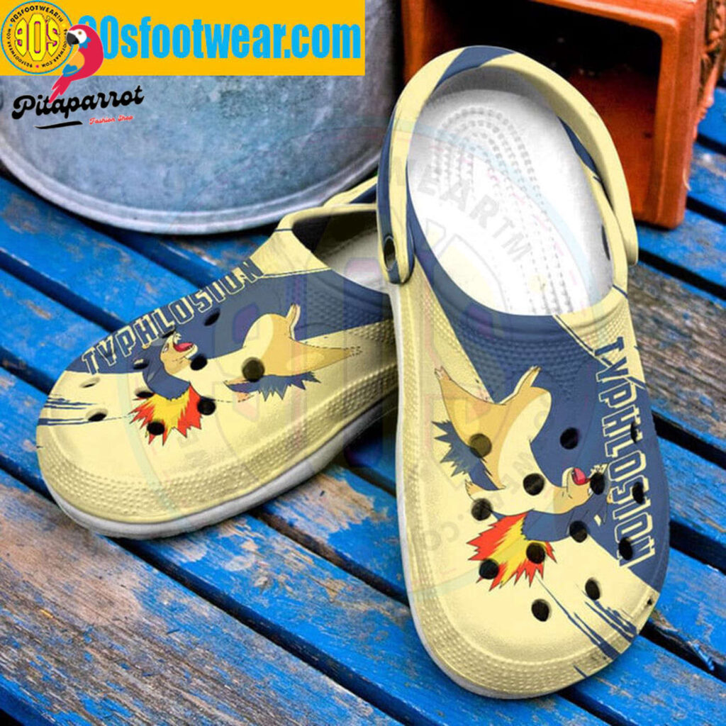 Pokemon Crocs – Typhlosion Custom Classic Clog Gift